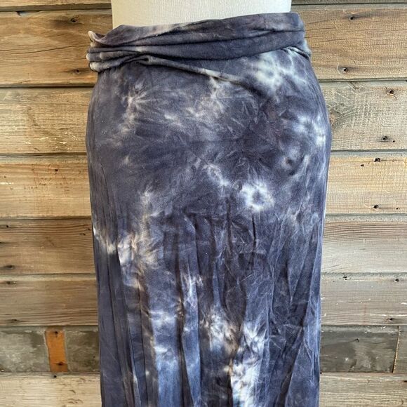 Adam Levine Tie Dye Style Midi Skirt Size S EUC - Picture 6 of 7